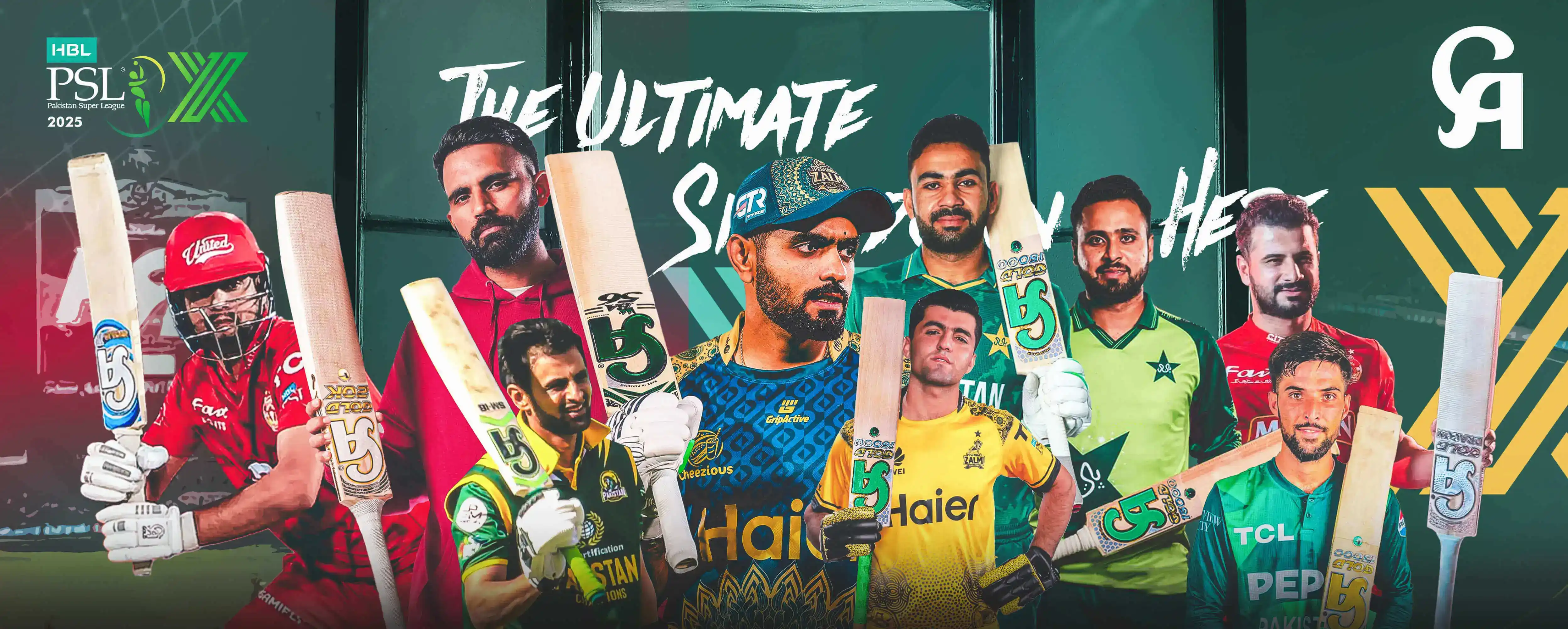 PSL Players and CA International Brand Ambassadors