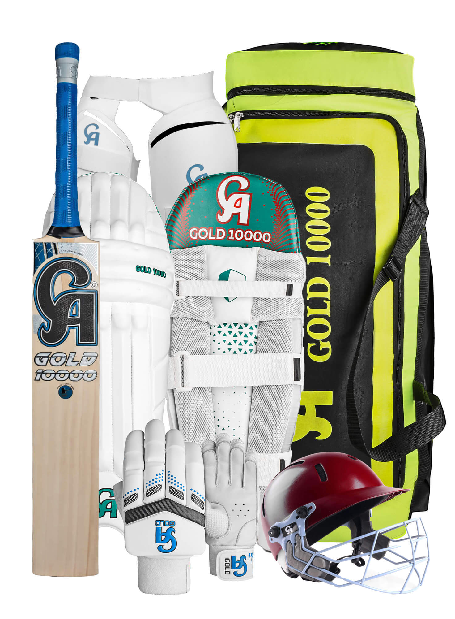 CA Gold 10000 Complete Cricket Kit